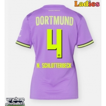 Borussia Dortmund Nico Schlotterbeck #4 Replica Third Shirt Ladies 2026-27 Short Sleeve
